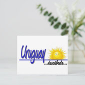 slogan Uruguay sol ポストカード (スタンド正面)