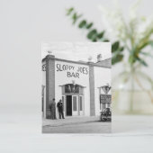 Sloppy Joe'sバー、鍵・ウェスト、1930年代 ポストカード (スタンド正面)