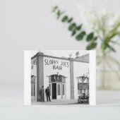 Sloppy Joe'sバー、鍵・ウェスト、1930年代 ポストカード (スタンド正面)