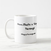 SloppySausage.comのコーヒー・マグ コーヒーマグカップ (左)
