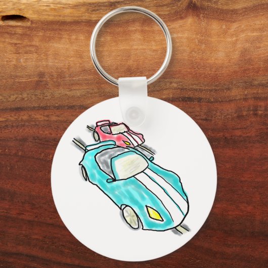 Slot Car Racing キーホルダー (裏面)