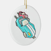 Slot Car Racing セラミックオーナメント (右)