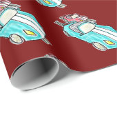 Slot Car Racing ラッピングペーパー (ロールコーナー)