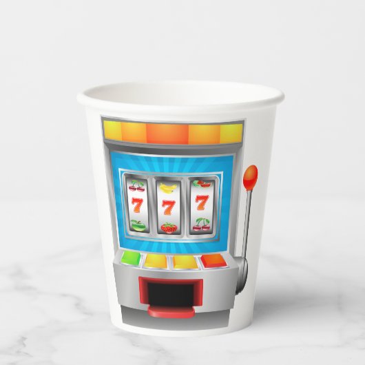 Slot Machine 紙コップ (正面)