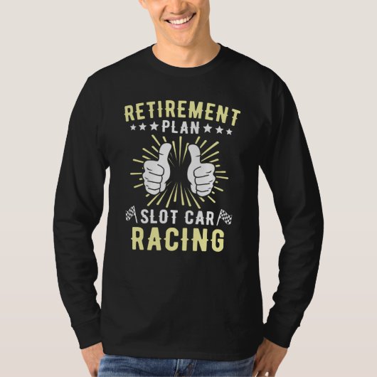 Slot Race Slotrace Hand Controller Slot Car Racing Tシャツ (正面)