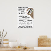 Slothからのアドバイスfor Online 学's ポスター (キッチン)