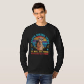 Slothハイキングチームが到着したら到着 Tシャツ (正面フル)