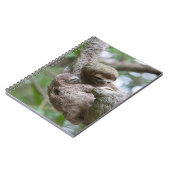 Slothベビーとぶら下がったMother's from a Tree ノートブック (左側)