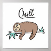 Sloth氏がChill氏に語る ポスター (正面)