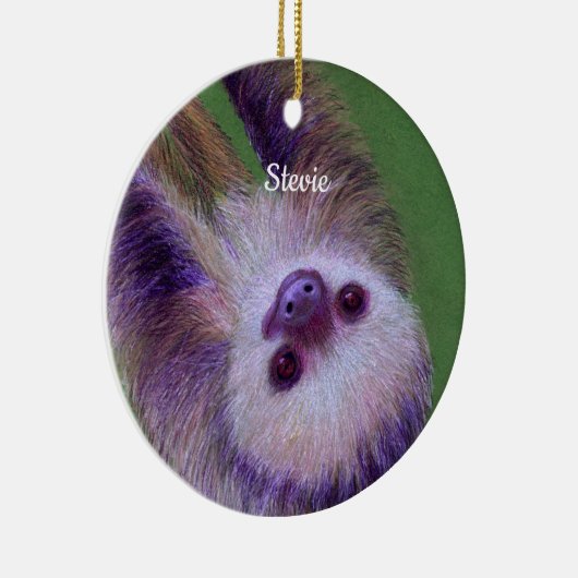 Sloth セラミックオーナメント (右)