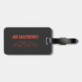 Sloth 保 Calm in chillinヴィンテージスロッスモード ラゲッジタグ (裏面横)