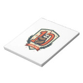 Sloth 10th Birthday Vintage Sunset Shirt 2 ノートパッド (回転)