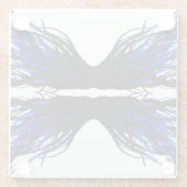 Sloth Abstract 7 Deadly Sins Alcohol Ink Art ガラスコースター (裏面)