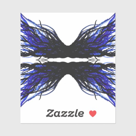 Sloth Abstract 7 Deadly Sins Alcohol Ink Art シール (シート)