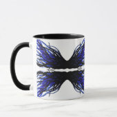 Sloth Abstract 7 Deadly Sins Alcohol Ink Art マグカップ (左)