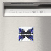 Sloth Abstract 7 Deadly Sins Alcohol Ink Art マグネット (インサイチュ (食洗機))