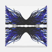 Sloth Abstract 7 Deadly Sins Alcohol Ink Art マグネット (正面)