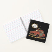 Sloth and Bunny Cartoon Road Trip Adventure ノートブック (内部)