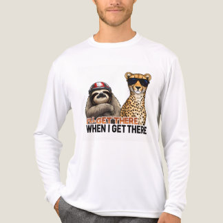 Sloth and Cheetah,I'll Get There When I Get There トライブレンドＴシャツ