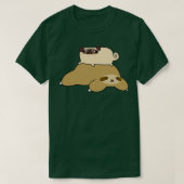 Sloth and Little Pug Tシャツ (デザイン正面)