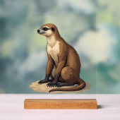 Sloth Antique Engraving Retro Graphic (2) アクリルサイン (ニュートラル)