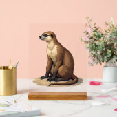 Sloth Antique Engraving Retro Graphic (2) アクリルサイン (ウェディング)