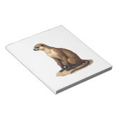 Sloth Antique Engraving Retro Graphic (2) ノートパッド (アングル)