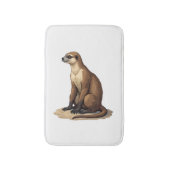 Sloth Antique Engraving Retro Graphic (2) バスマット (正面縦)