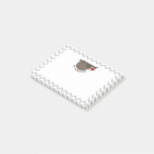 Sloth Apple Tree Chevron先生Post-it®メモ ポストイット (アングル)