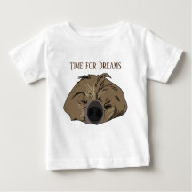 Sloth Art Time for Dreams Tシャツ