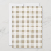 Sloth Birthday Come Hang Out 1st Birthday 招待状 (裏面)