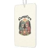 Sloth camping Team Official campfire カーエアーフレッシュナー (左)