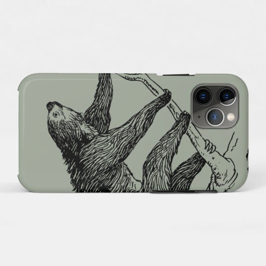 Sloth Case-Mate iPhoneケース iPhone 11 Proケース (裏面(横))