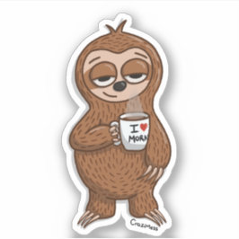 Sloth Coffee シール
