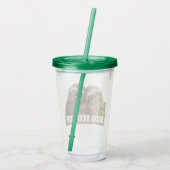 Sloth Couple アクリルタンブラー (裏面)