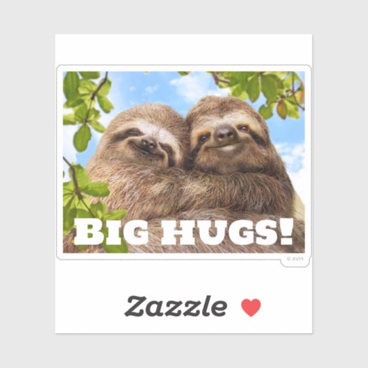 Sloth Couple シール (シート)