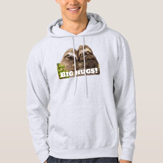 Sloth Couple パーカ (正面)