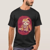 Sloth Creepy Horror Murderous Sloths What Tシャツ (正面)