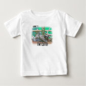 Sloth Cute Baby & Toddler T-Shirt ベビーTシャツ (正面)