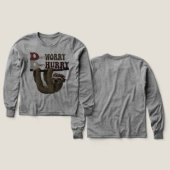 Sloth “Don’t Worry, Don’t Hurry” Shirt – Chill Vib (デザイン 正面＆背面)