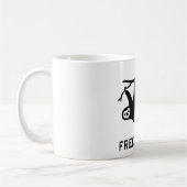 sloth faultier climber freeclimber freeclimbing コーヒーマグカップ (左)