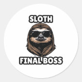 Sloth final boss  ラウンドシール (正面)