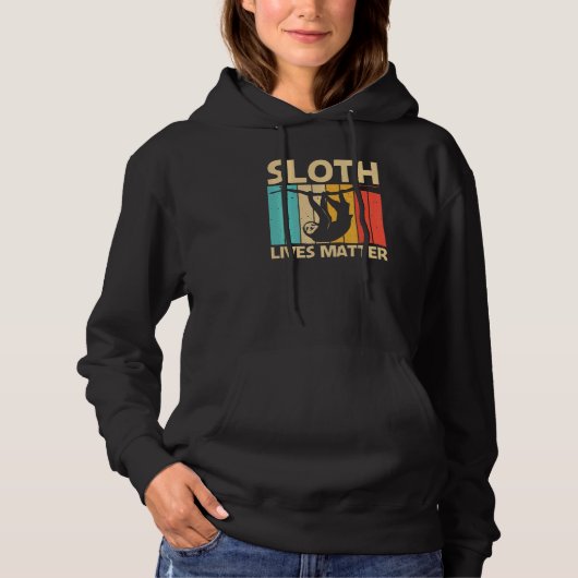 Sloth For Men Women Lazy Sloth Animal パーカ (正面)