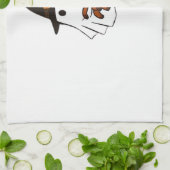 Sloth Halloween Ghost Witch Hat Animal Lovers Boys キッチンタオル (折り畳み)