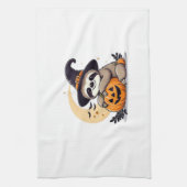 Sloth Halloween Motif Cute Classic T-Shirt キッチンタオル (縦)
