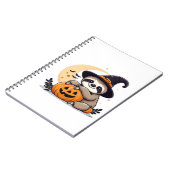 Sloth Halloween Motif Cute Classic T-Shirt ノートブック (左側)