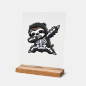 Sloth Halloween Skeleton Kids Women Men Sloth Clas アクリルサイン (傾斜)