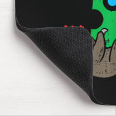 Sloth Hanging Puzzle Cute Autism Awareness Men Wom マウスパッド (コーナー)