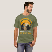 Sloth Hiking Shirt Sloth Hiking Team Premium Tシャツ (正面フル)