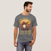 Sloth Hiking Team We Will Get There Funny Tシャツ (正面フル)